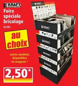 Norma KRAFT Foire spéciale bricolage offre