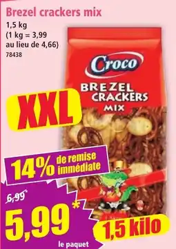 Norma Croco Brezel crackers mix offre