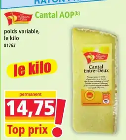 Norma Cantal AOP offre