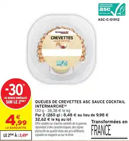 Intermarché Intermarché Crevettes offre