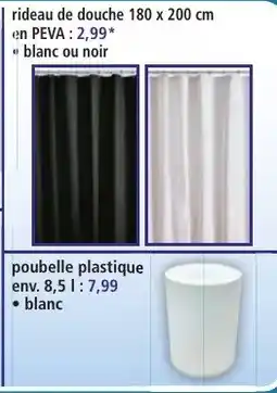 Norma rideau de douche offre