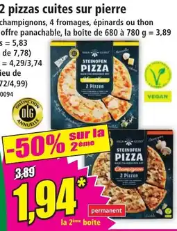 Norma Villa Gusto Steinofen Pizza offre