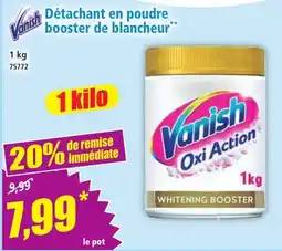 Norma Vanish Oxi Action offre