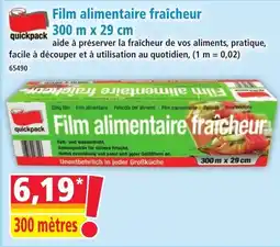 Norma quickpack Film alimentaire fraîcheur offre