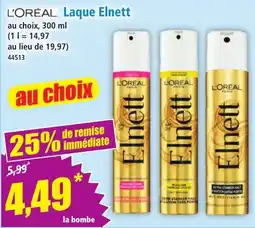 Norma L'ORÉAL Laque Elnett offre
