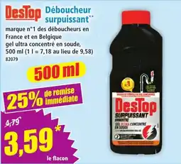 Norma DesTop Déboucheur surpuissant offre