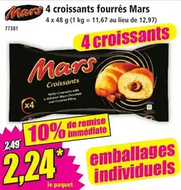 Norma Mars croissants offre