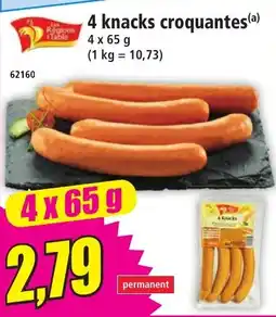 Norma Les Régions de la Table 4 knack croquantes offre