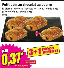 Norma Petit pain au chocolat au beurre offre