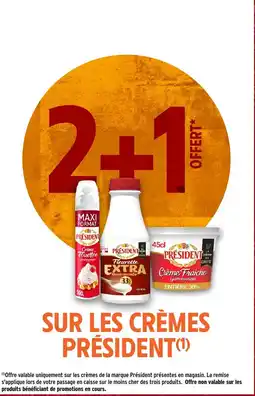 Intermarché PRÉSIDENT Crème offre
