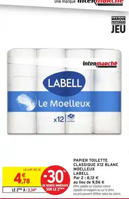 Intermarché Labell Papier toilette offre