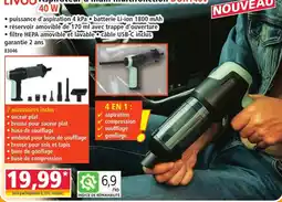 Norma LIVOO Aspirateur à main multifonction offre