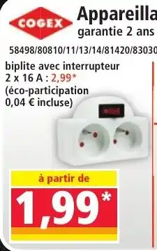 Norma COGEX Appareil offre