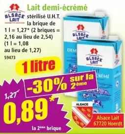 Norma Alsace Lait offre