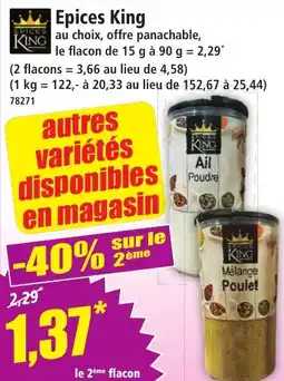 Norma Epices King offre