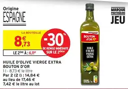Intermarché BOUTON D'OR HUILE D'OLIVE VIERGE EXTRA offre