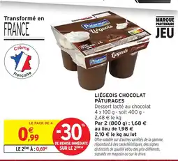 Intermarché Pâturages Liégeois offre