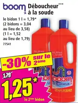 Norma boom Déboucheur à la soude offre