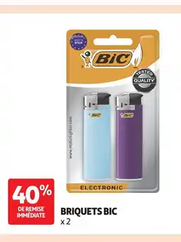 Auchan BIC Briquets offre