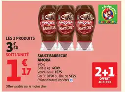 Auchan AMORA Sauce barbecue offre
