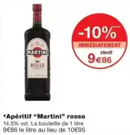Monop' Martini Apéritif rosso offre