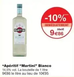 Monop' Martini Apéritif Bianco offre