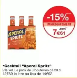 Monop' Aperol Spritz offre
