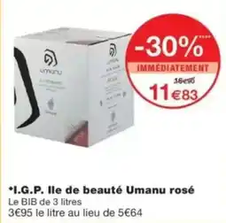 Monop' Umanu I.G.P. Ile de beauté rosé offre