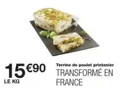 Monop' Terrine de poulet printanier offre