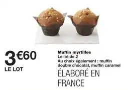 Monop' Muffin myrtilles offre