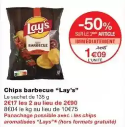 Monop' Lay's Chips barbecue offre