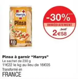 Monop' Harrys Pinsa à garnir offre