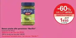 Monop' Barilla Sauce pesto alla genovese offre