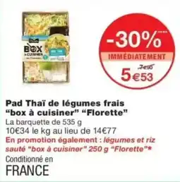 Monop' Florette Pad Thai de légumes frais offre