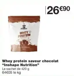 Monop' Inshape Nutrition Whey protein offre