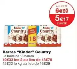 Monop' Kinder Country offre