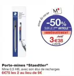 Monop' Staedtler Porte-mines offre