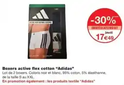 Monop' Adidas Boxers active flex cotton offre