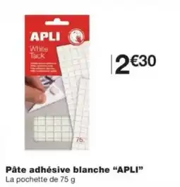 Monop' APLI Pâte adhésive blanche offre