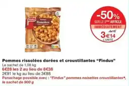 Monop' Findus Pommes rissolées offre