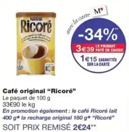 Monop' Nestlé Ricoré offre