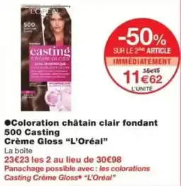 Monop' L'Oréal Casting Crème Gloss offre