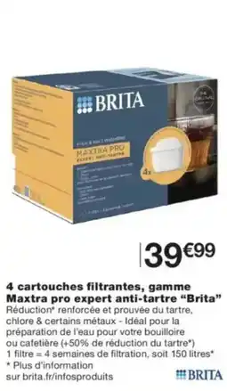 Monop' BRITA Maxtra pro expert anti-tartre offre