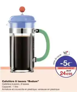 Monop' Bodum Cafetière 8 tasses offre