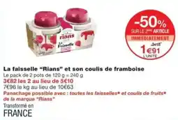 Monop' Rians La Faiselle offre