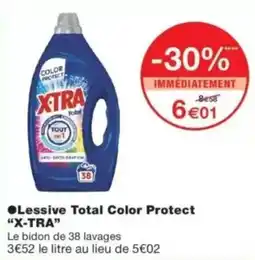 Monop' X-TRA Lessive Total Color Protect offre