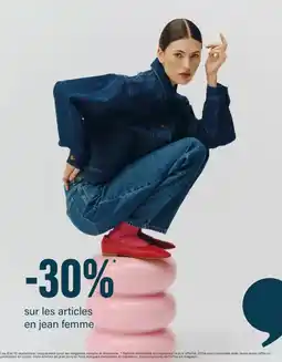 Monop' articles en jean femme offre