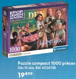 La Grande Récré Clementoni Puzzle compact 1000 pièces offre