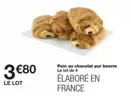 Monop' Pain au chocolat pur beurre offre