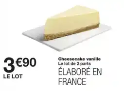Monop' Cheesecake vanille offre